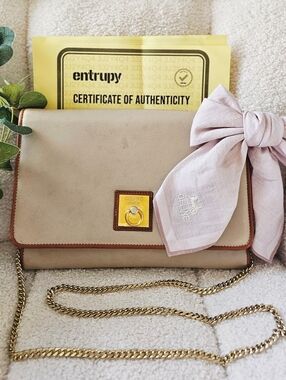 Celine RARE Clutch & Scarf Bow w/COA